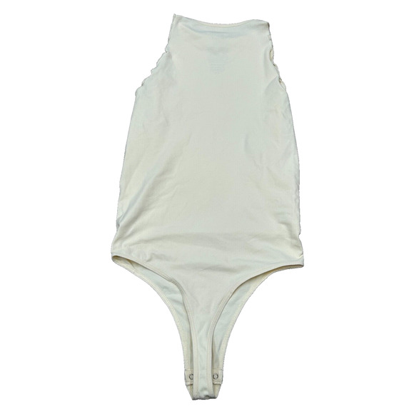 Free People Intimately Women's Sleeveless One Piece Bodysuit in Cream Size XS/S - Picture 2 of 6